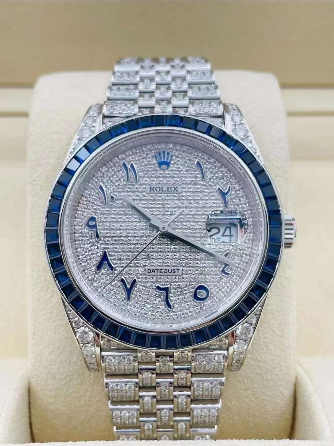 Rolex Datejust 41mm Iced Out 126300 LTT7 Watch Dealer